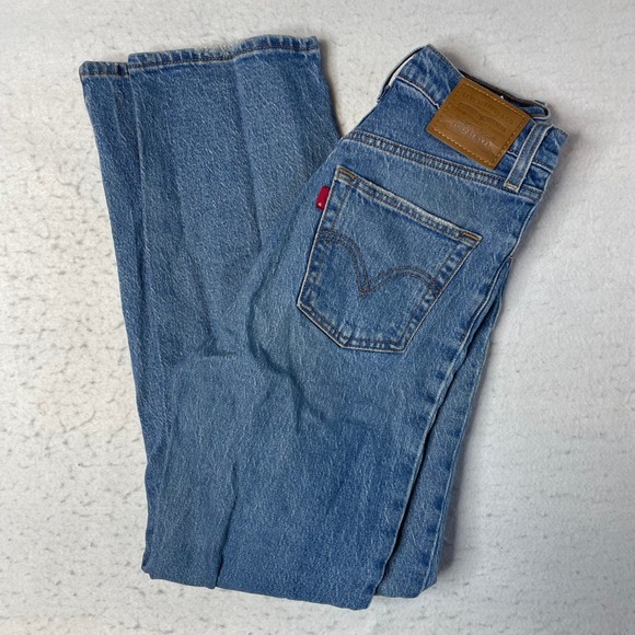 Levi's Other - Levi's 501 Straight Leg Jeans Mens W34 L32 Blue Button Fly Denim